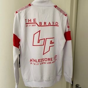 LF THE BRAND White Athleisure Jacket